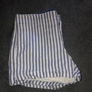 Striped Old Navy shorts
